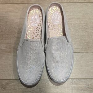 Keds Women's Sparkle Slip-On Sneakers - Silver